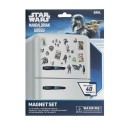 CONJUNTO DE IMANES TROQUELADOS STAR WARS O MANDALORIANO E GROGU