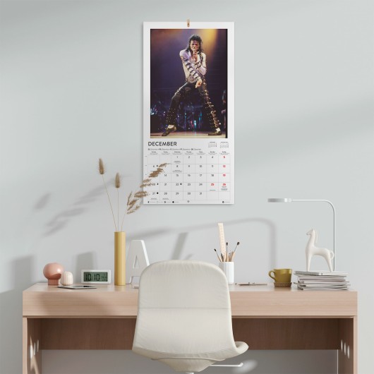 CALENDÁRIO 2027 30X30 MICHAEL JACKSON