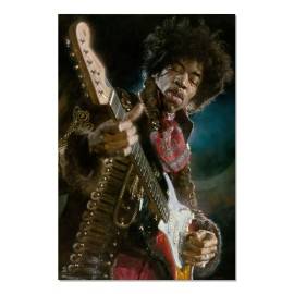 PÓSTER SEBASTIAN KRUGER JIMI HENDRIX