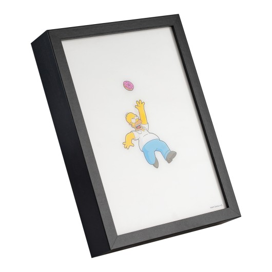 LAMINA LED ENMARCADA THE SIMPSONS