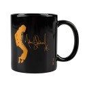 CANECA MICHAEL JACKSON KING OF POP PRETA