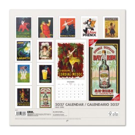 CALENDAR 2027 30X30 VINTAGE ADVERTISING US 2