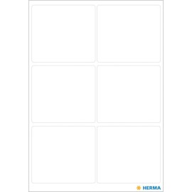 AUTOCOLANTES VARIO 36X40MM BRANCO 2