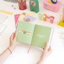 AGENDA ESCOLAR 2026/2027 DIA PÁGINA M COM LOMBADA 11 MESES PUSHEEN SUSHI ROLL