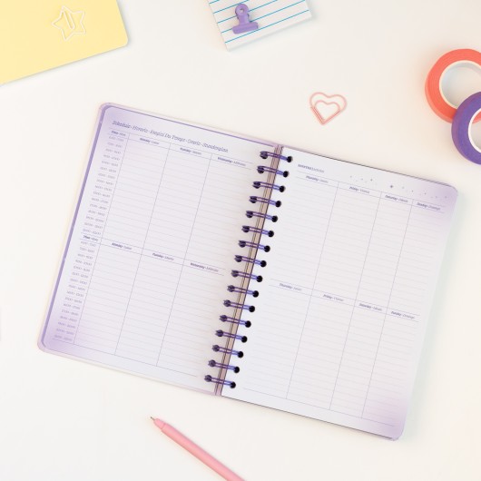 AGENDA ESCOLAR 2026/2027 SEMANAL A5 12 MESES ASTRAL