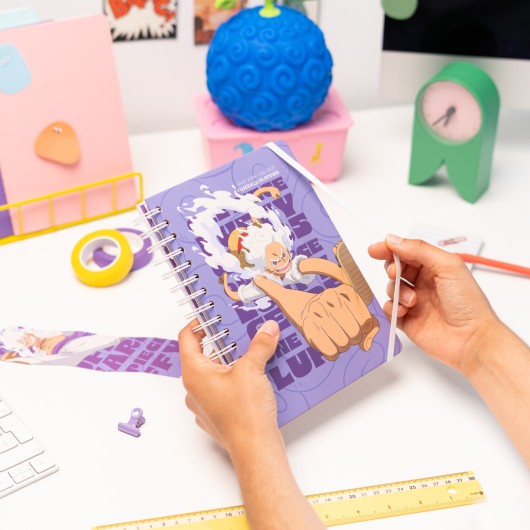AGENDA ESCOLAR 2026/2027 SEMANAL A5 12 MESES ONE PIECE GEAR 5