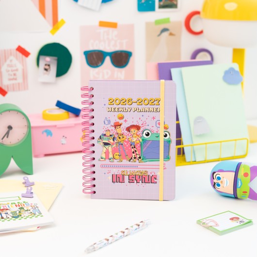 AGENDA ESCOLAR 2026/2027 SEMANA À VISTA A5 12 MESES DISNEY TOY STORY 5
