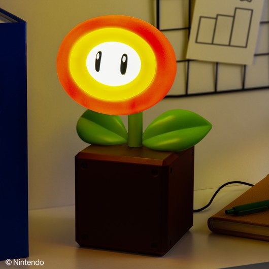 LÂMPADA FLOR SUPER MARIO