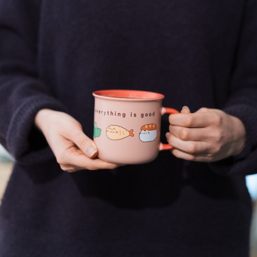 TAZA PREMIUM PUSHEEN SUSHI ROLL