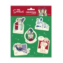 ETIQUETAS ADESIVAS NATAL PREMIUM THE SIMPSONS