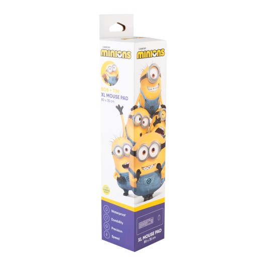 TAPETE RATO XL MINIONS BOB Y TIM