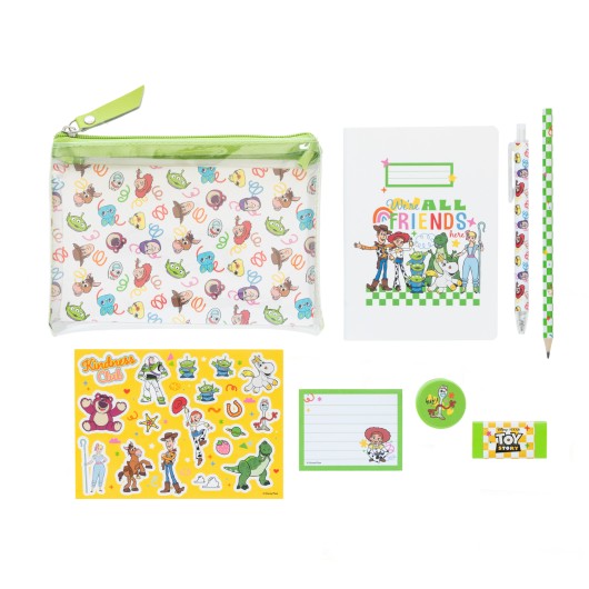 CONJUNTO BÁSICO DE PAPELARIA DISNEY PIXAR TOY STORY