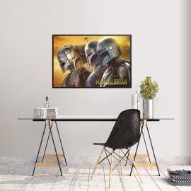 POSTER STAR WARS THE MANDALORIAN - MANDALORIANS 2