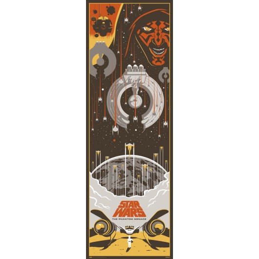 POSTER PORTA STAR WARS EPISÓDIO I