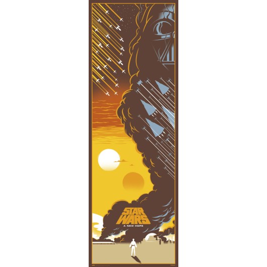 POSTER PORTA STAR WARS EPISÓDIO IV