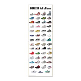POSTER PORTA SNEAKERS. HALL OF FAME