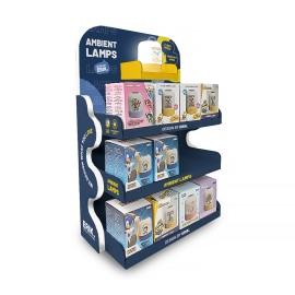 EXPOSITOR SOBREMESA LAMPARAS AMBIENTE