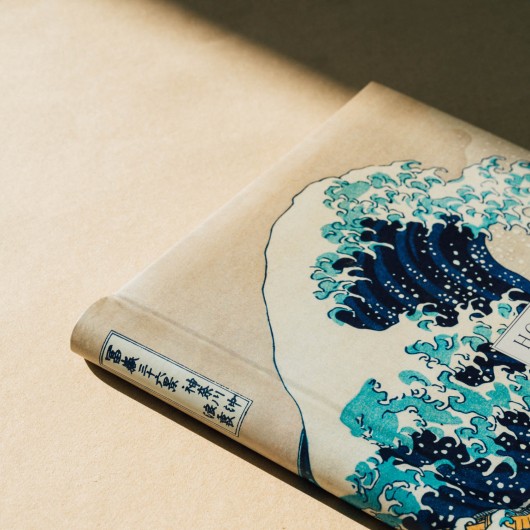 ALBUM DE FOTOS 24X32CM 30 PAGINAS AUTOCOLANTES A GRANDE ONDA DE KANAGAWA HOKUSAI