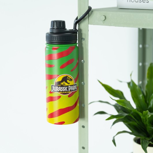 GARRAFA METÁLICA HOT&COLD 500ML JURASSIC PARK