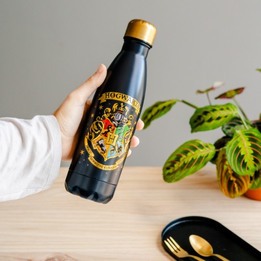 GARRAFA METÁLICA HOT&COLD 500ML HARRY POTTER HOGWARTS