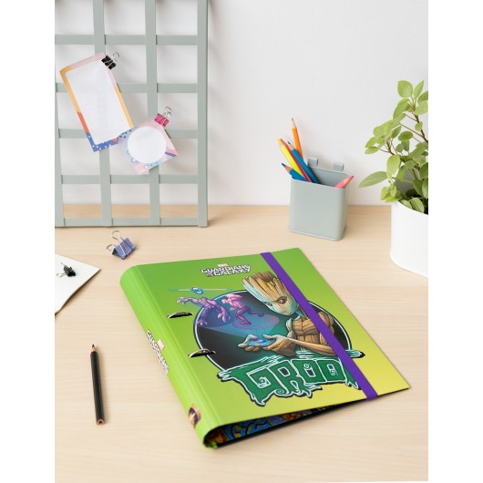 PASTA 2 ARGOLAS PREMIUM MARVEL GROOT