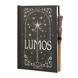 CADERNO PREMIUM A5 COM LUZ HARRY POTTER LUMOS MAXIMA 2
