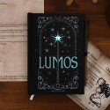 CADERNO PREMIUM A5 COM LUZ HARRY POTTER LUMOS MAXIMA