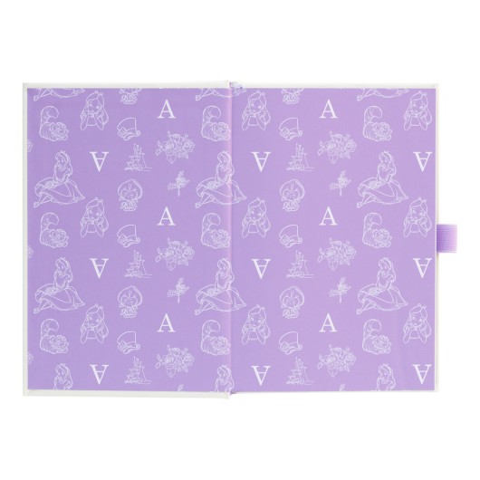 CADERNO PREMIUM A5 COM ESFEROGRÁFICA DISNEY ALICIA NO PAIS DAS MARAVILHAS