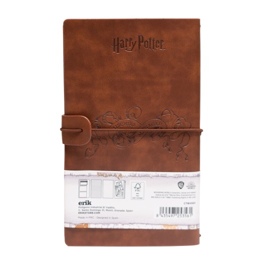 CUADERNO DE VIAJE HARRY POTTER