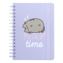 CADERNO CAPA DURA A5 PUSHEEN MOMENTS COLLECTION