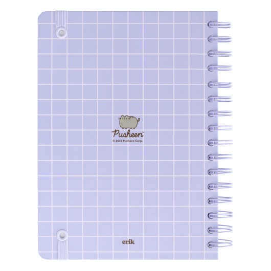 CADERNO CAPA DURA A5 PUSHEEN MOMENTS COLLECTION