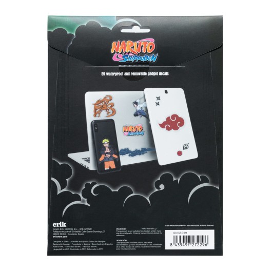 AUTOCOLANTES GADGET NARUTO SHIPPUDEN