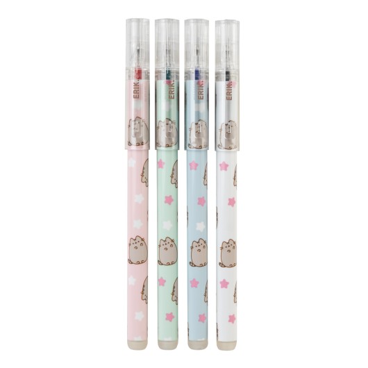 CONJUNTO DE ESFEROGRAFICAS APAGAVEIS PUSHEEN