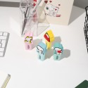 CONJUNTO DE 4 MARCADORES FLUORESCENTES COM TOPO SNOOPY