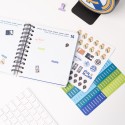 AGENDA ESCOLAR 2026/2027 DIA POR PÁGINA M 11 MESES REAL MADRID