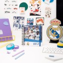 AGENDA ESCOLAR 2026/2027 DIA POR PÁGINA M 11 MESES REAL MADRID