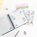 AGENDA ESCOLAR 2026/2027 DIA POR PÁGINA M 11 MESES FLORAL CUBES