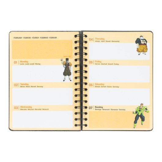 AGENDA ESCOLAR 2026/2027 SEMANAL A5 12 MESES DRAGON BALL