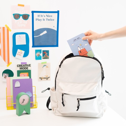 AGENDA ESCOLAR 2026/2027 SEMANAL POCKET 17 MESES SNOOPY