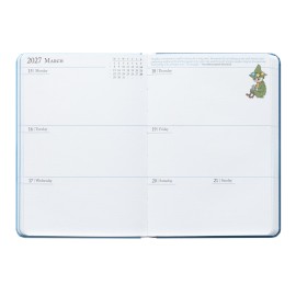 AGENDA ESCOLAR 2026/2027 SEMANAL POCKET 17 MESES MOOMIN 2