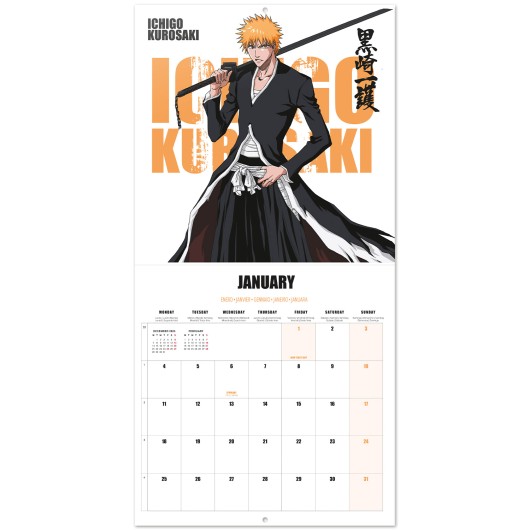CALENDARIO 2027 30X30 BLEACH