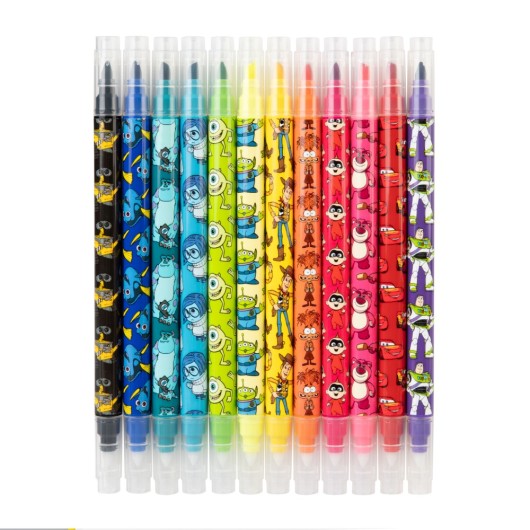 CONJUNTO DE 12 MARCADORES APAGAVEIS DISNEY PIXAR