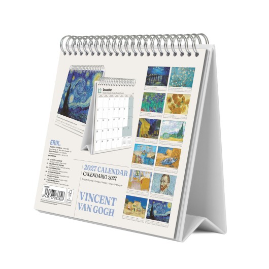 CALENDARIO DE SECRETARIA 2027 VAN GOGH