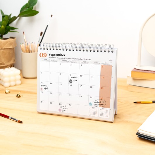 CALENDARIO DE SECRETARIA 2027 VAN GOGH