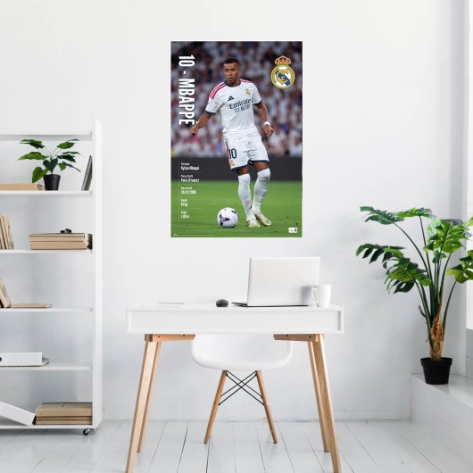 POSTER REAL MADRID 2026/2027 MBAPPE