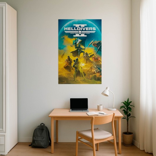 POSTER HELLDIVERS 1