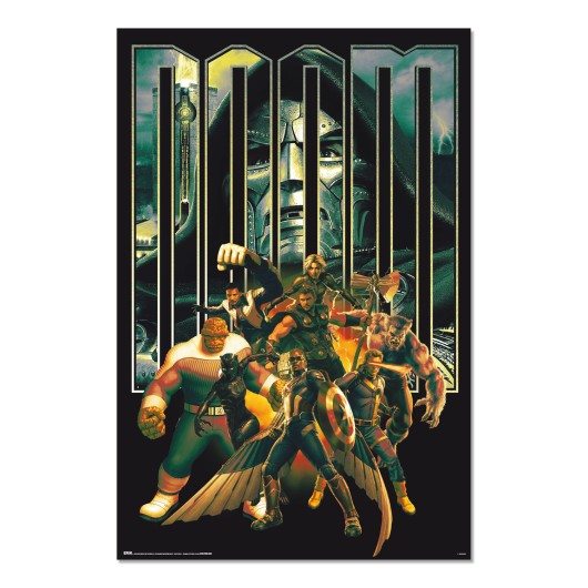 POSTER MARVEL OS VINGADORES DOOMSDAY 2